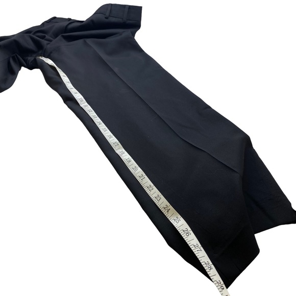 Brooks Brothers 100% Wool Black Pants - Size 4 - Picture 5 of 7